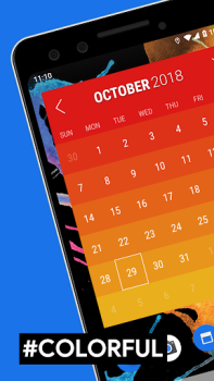 Download Month: Calendar Widget Work for Android screenshot 4
