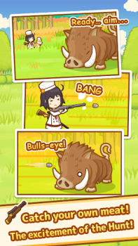 Download Hunt Cook: Catch and Serve Simulators for Android screenshot 3