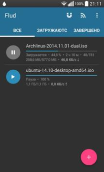 Download Flud - Torrent Downloader Video Players & Editors for Android screenshot 2
