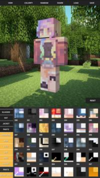 Download Custom Skin Creator Minecraft Entertainment for Android screenshot 4
