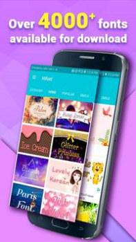 Download HiFont - Fonts&Wallpapers Personalization for Android screenshot 4