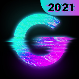 Logo Glitch Photo Editor & Glitch V