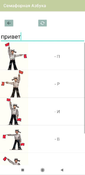 Download Семафорная Азбука Education for Android screenshot 2