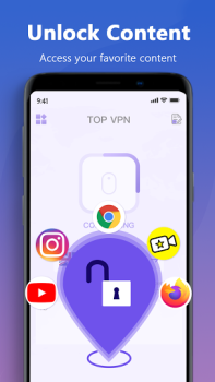 Download Top VPN - Fast, Secure & Free Unlimited Proxy Tools for Android screenshot 2