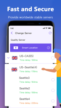 Download Top VPN - Fast, Secure & Free Unlimited Proxy Tools for Android screenshot 3