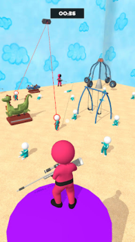 Download Squid Game - 456 Sniper Challenge Action for Android screenshot 5