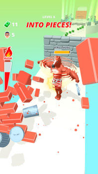 Download Muscle Rush - Smash Running Casual for Android screenshot 6