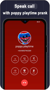 Download Poppy Playtime horror fake call video Personalization for Android screenshot 6