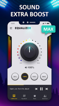 Download Bass & Vol Boost - Equalizer Music and audio for Android screenshot 5