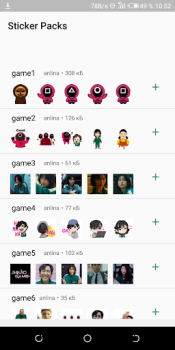 Download Squid game WASticker Entertainment for Android