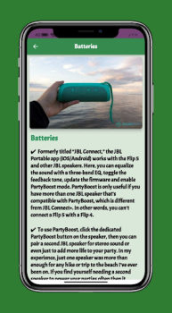 Download jbl flip 6 Guide Education for Android screenshot 2