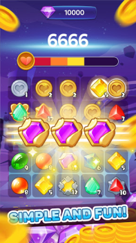 Download Gem Planet Merger - Diamond Winner Casual for Android screenshot 2