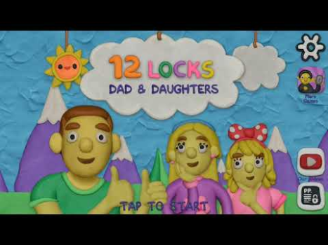 Download 12 Locks Dad and daughters Puzzles for Android screenshot 5